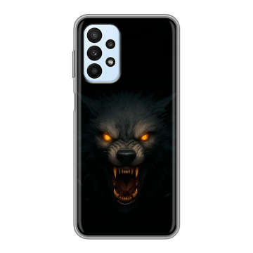 Силиконовый чехол на Samsung Galaxy A23 с принтом Волк Силиконовый чехол на Samsung Galaxy A23 с принтом Волк