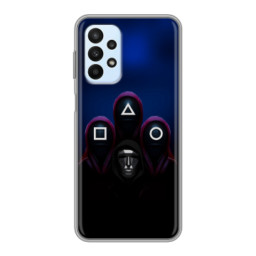 Силиконовый чехол на Samsung Galaxy A23 с принтом Игра Кальмара Силиконовый чехол на Samsung Galaxy A23 с принтом Игра Кальмара