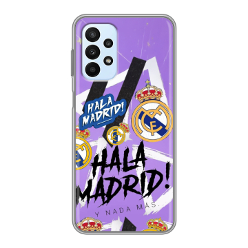 Силиконовый чехол на Samsung Galaxy A23 с принтом Real Madrid Реал Мадрид