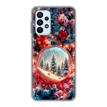 Силиконовый чехол на Samsung Galaxy A23 с принтом Новый год Силиконовый чехол на Samsung Galaxy A23 с принтом Новый год