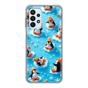 Силиконовый чехол на Samsung Galaxy A23 с принтом Новый год Силиконовый чехол на Samsung Galaxy A23 с принтом Новый год