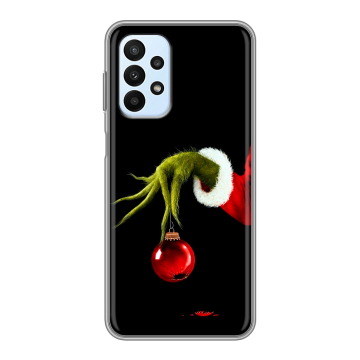 Силиконовый чехол на Samsung Galaxy A23 с принтом Новый год Гринч Силиконовый чехол на Samsung Galaxy A23 с принтом Новый год Гринч