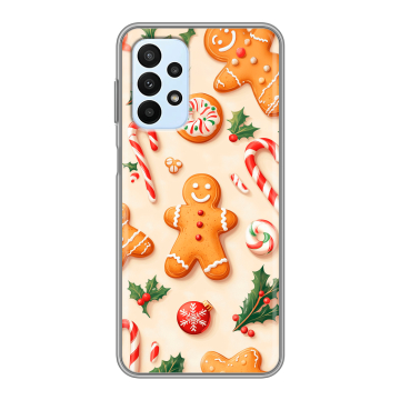 Силиконовый чехол на Samsung Galaxy A23 с принтом Новый год Силиконовый чехол на Samsung Galaxy A23 с принтом Новый год