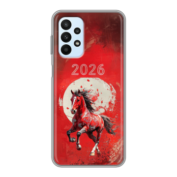 Силиконовый чехол на Samsung Galaxy A23 с принтом Новый год Силиконовый чехол на Samsung Galaxy A23 с принтом Новый год