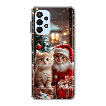 Силиконовый чехол на Samsung Galaxy A23 с принтом Новый год Силиконовый чехол на Samsung Galaxy A23 с принтом Новый год