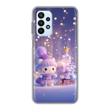 Силиконовый чехол на Samsung Galaxy A23 с принтом Новый год Силиконовый чехол на Samsung Galaxy A23 с принтом Новый год