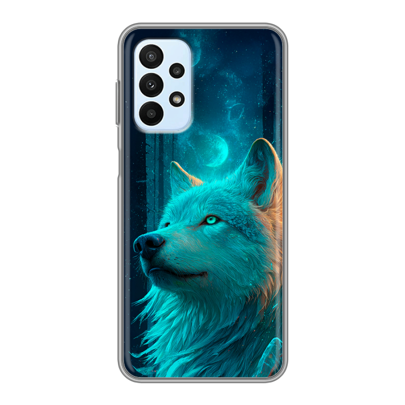 Силиконовый чехол на Samsung Galaxy A23 с принтом бабочки саккура Силиконовый чехол на Samsung Galaxy A23 с принтом бабочки саккура