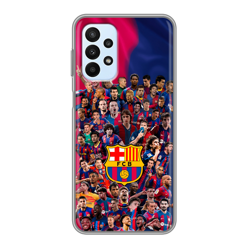 Силиконовый чехол на Samsung Galaxy A23 с принтом Барселона Barcelona Силиконовый чехол на Samsung Galaxy A23 с принтом Барселона Barcelona