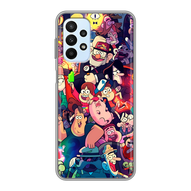 Силиконовый чехол на Samsung Galaxy A23 с принтом Gravity Falls Гравити Фолз Силиконовый чехол на Samsung Galaxy A23 с принтом Gravity Falls Гравити Фолз