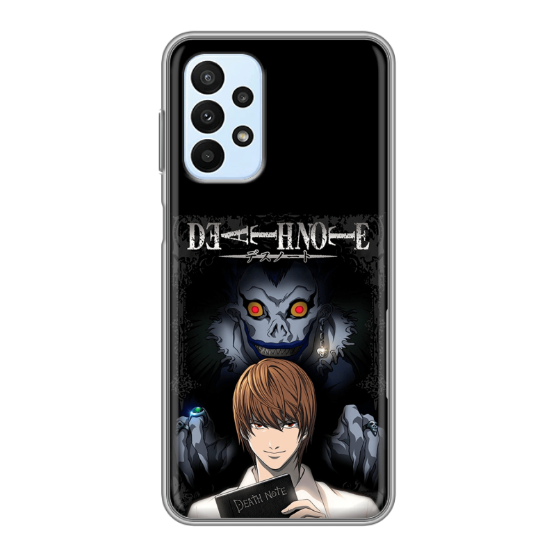Силиконовый чехол на Samsung Galaxy A23 с принтом Death note Тетрадь смерти Силиконовый чехол на Samsung Galaxy A23 с принтом Death note Тетрадь смерти