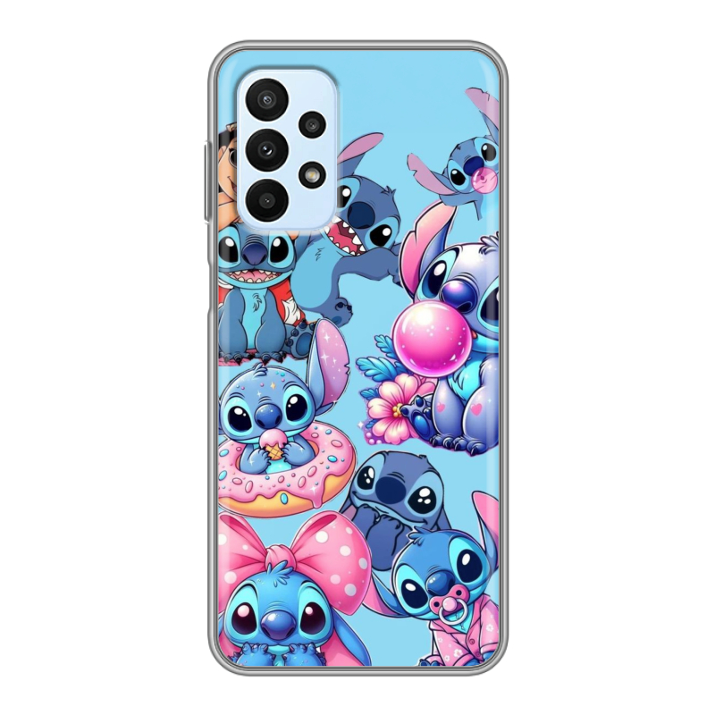 Силиконовый чехол на Samsung Galaxy A23 с принтом Лило и Стич Силиконовый чехол на Samsung Galaxy A23 с принтом Лило и Стич