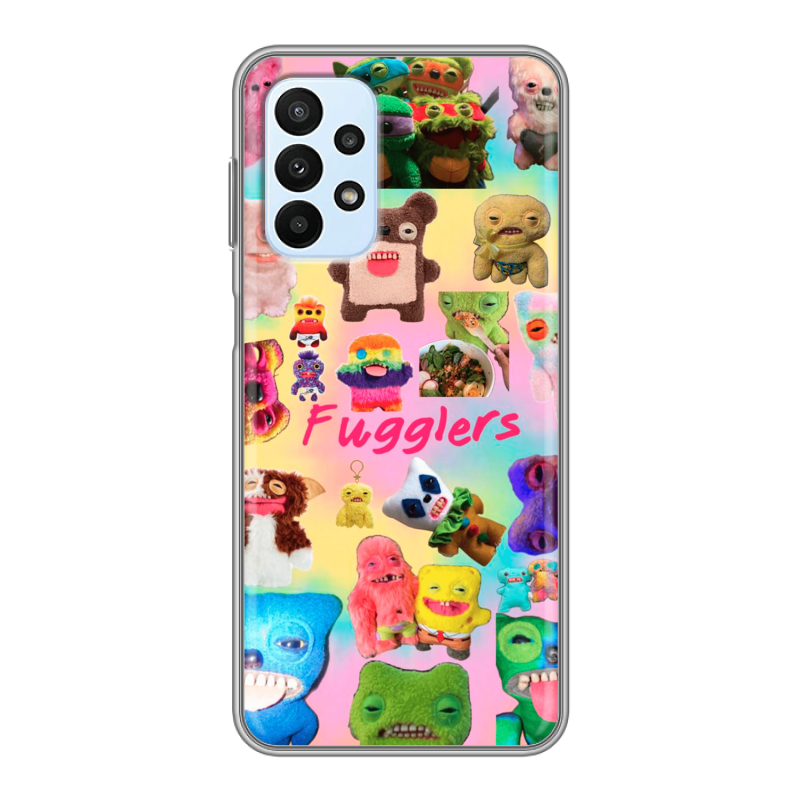 Силиконовый противоударный чехол на Samsung Galaxy A23 с принтом Флагер Fuggler Силиконовый противоударный чехол на Samsung Galaxy A23 с принтом Флагер Fuggler
