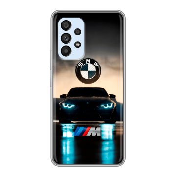 Силиконовый чехол на Samsung Galaxy A33 5G с принтом БМВ BMW Силиконовый чехол на Samsung Galaxy A33 5G с принтом БМВ BMW