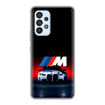 Силиконовый чехол на Samsung Galaxy A33 5G с принтом БМВ BMW Силиконовый чехол на Samsung Galaxy A33 5G с принтом БМВ BMW