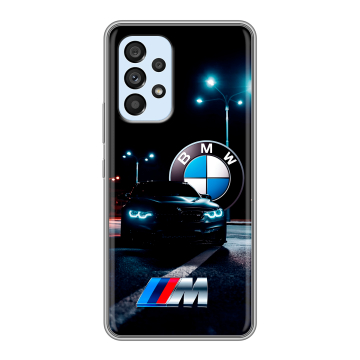 Силиконовый чехол на Samsung Galaxy A33 5G с принтом БМВ BMW Силиконовый чехол на Samsung Galaxy A33 5G с принтом БМВ BMW