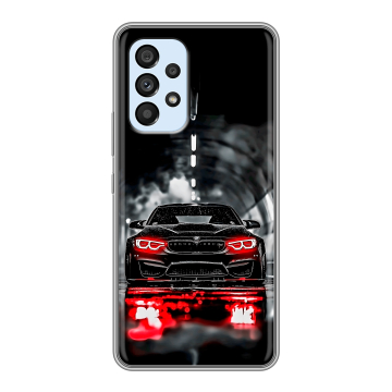 Силиконовый чехол на Samsung Galaxy A33 5G с принтом BMW БМВ Силиконовый чехол на Samsung Galaxy A33 5G с принтом BMW БМВ