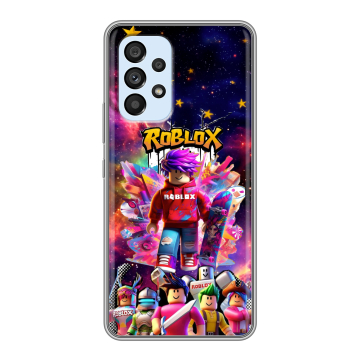 Силиконовый чехол на Samsung Galaxy A33 5G с принтом Roblox Роблокс Силиконовый чехол на Samsung Galaxy A33 5G с принтом Roblox Роблокс