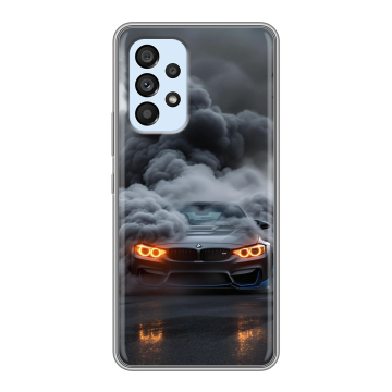 Силиконовый чехол на Samsung Galaxy A33 5G с принтом BMW БМВ Силиконовый чехол на Samsung Galaxy A33 5G с принтом BMW БМВ