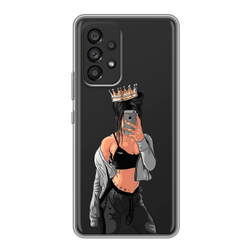 Силиконовый чехол на Samsung Galaxy A53 5G с принтом Женские принты Силиконовый чехол на Samsung Galaxy A53 5G с принтом Женские принты