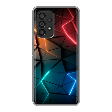 Силиконовый чехол на Samsung Galaxy A53 5G с принтом Абстракция неон Силиконовый чехол на Samsung Galaxy A53 5G с принтом Абстракция неон