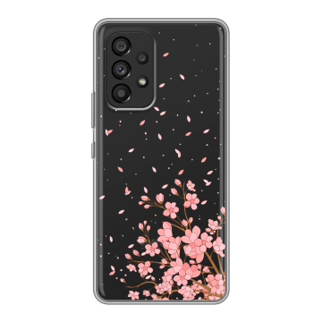 Силиконовый чехол на Samsung Galaxy A53 5G с принтом Ветка сакуры Силиконовый чехол на Samsung Galaxy A53 5G с принтом Ветка сакуры