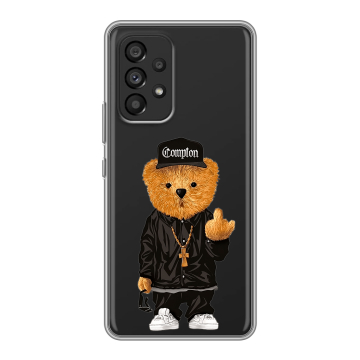 Силиконовый чехол на Samsung Galaxy A53 5G с принтом Мишка Силиконовый чехол на Samsung Galaxy A53 5G с принтом Мишка