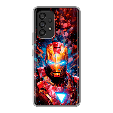 Силиконовый чехол на Samsung Galaxy A53 5G с принтом Железный человек Ironman Силиконовый чехол на Samsung Galaxy A53 5G с принтом Железный человек Ironman