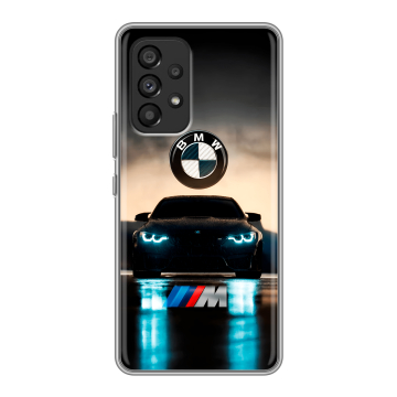 Силиконовый чехол на Samsung Galaxy A53 5G с принтом БМВ BMW