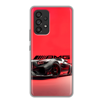 Силиконовый чехол на Samsung Galaxy A53 5G с принтом Мерседес Mercedes AMG Силиконовый чехол на Samsung Galaxy A53 5G с принтом Мерседес Mercedes AMG