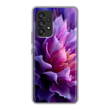 Силиконовый чехол на Samsung Galaxy A53 5G с принтом женский цветы Силиконовый чехол на Samsung Galaxy A53 5G с принтом женский цветы