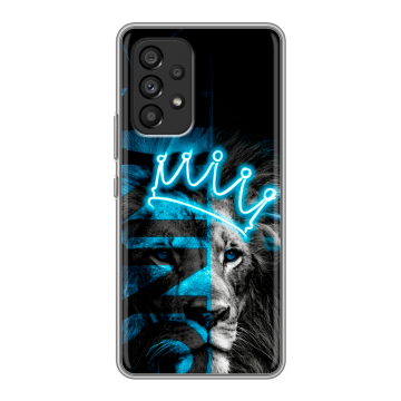Силиконовый чехол на Samsung Galaxy A53 5G с принтом Король лев