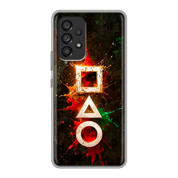 Силиконовый чехол на Samsung Galaxy A53 5G с принтом Squid Game Игра кальмара Силиконовый чехол на Samsung Galaxy A53 5G с принтом Squid Game Игра кальмара