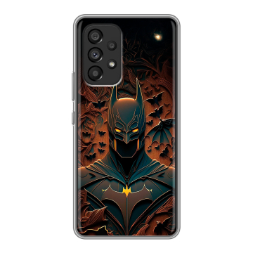 Силиконовый чехол на Samsung Galaxy A53 5G с принтом Batman Бэтмен