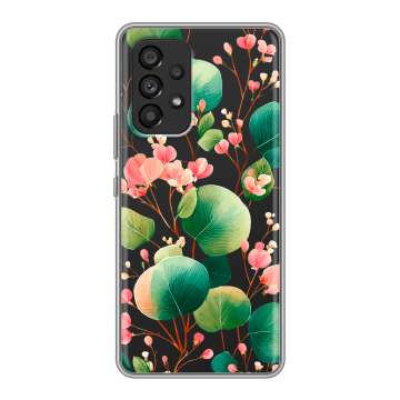 Силиконовый чехол на Samsung Galaxy A53 5G с принтом женский