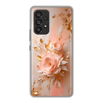 Силиконовый чехол на Samsung Galaxy A53 5G с принтом женский