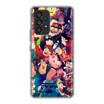 Силиконовый чехол на Samsung Galaxy A53 5G с принтом Gravity Falls Гравити Фолз Силиконовый чехол на Samsung Galaxy A53 5G с принтом Gravity Falls Гравити Фолз