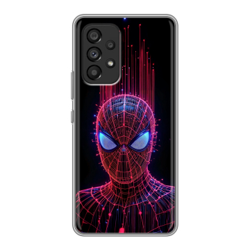 Силиконовый чехол на Samsung Galaxy A53 5G с принтом Spiderman Человек паук Силиконовый чехол на Samsung Galaxy A53 5G с принтом Spiderman Человек паук