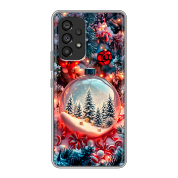 Силиконовый чехол на Samsung Galaxy A53 5G с принтом Новый год