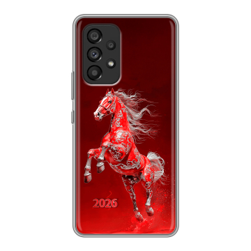 Силиконовый чехол на Samsung Galaxy A53 5G с принтом Новый год