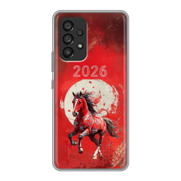 Силиконовый чехол на Samsung Galaxy A53 5G с принтом Новый год