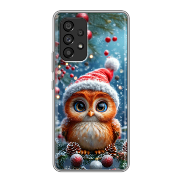 Силиконовый чехол на Samsung Galaxy A53 5G с принтом Новый год