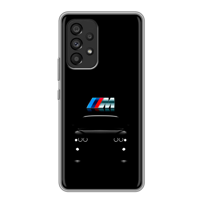 Силиконовый чехол на Samsung Galaxy A53 5G с принтом БМВ BMW Силиконовый чехол на Samsung Galaxy A53 5G с принтом БМВ BMW