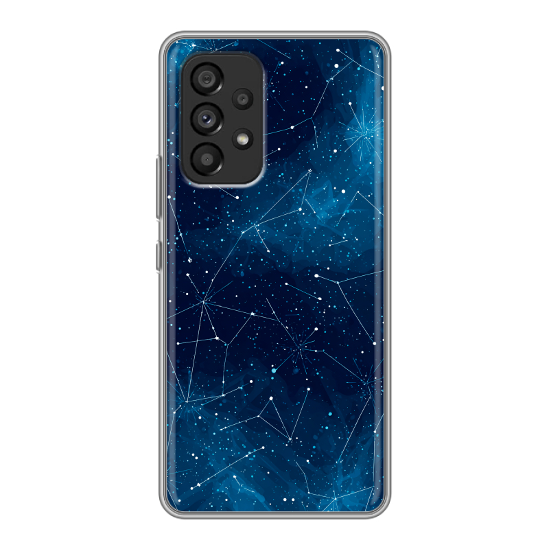 Силиконовый противоударный чехол на Samsung Galaxy A53 5G с принтом Космос звезды Силиконовый противоударный чехол на Samsung Galaxy A53 5G с принтом Космос звезды