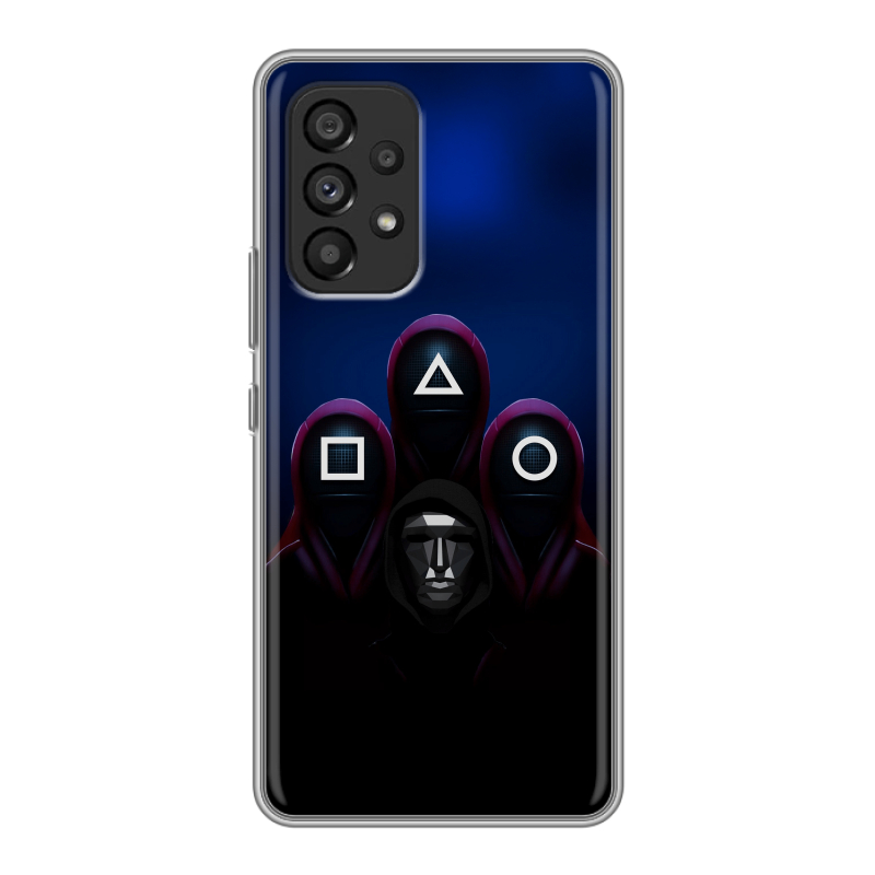 Силиконовый чехол на Samsung Galaxy A53 5G с принтом Игра Кальмара Силиконовый чехол на Samsung Galaxy A53 5G с принтом Игра Кальмара
