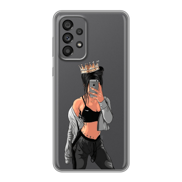 Силиконовый чехол на Samsung Galaxy A73 5G с принтом Женские принты Силиконовый чехол на Samsung Galaxy A73 5G с принтом Женские принты