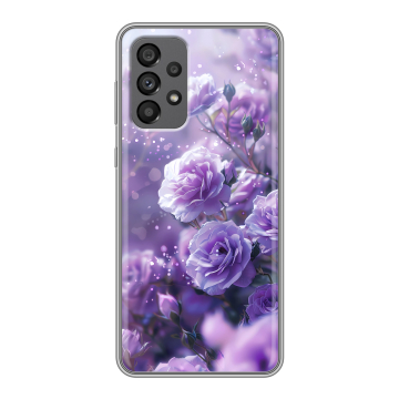 Силиконовый чехол на Samsung Galaxy A73 5G с принтом Розы цветы Силиконовый чехол на Samsung Galaxy A73 5G с принтом Розы цветы