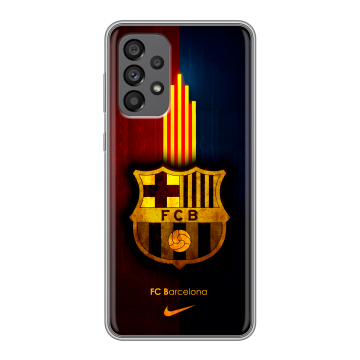 Силиконовый чехол на Samsung Galaxy A73 5G с принтом Барселона Barcelona Силиконовый чехол на Samsung Galaxy A73 5G с принтом Барселона Barcelona