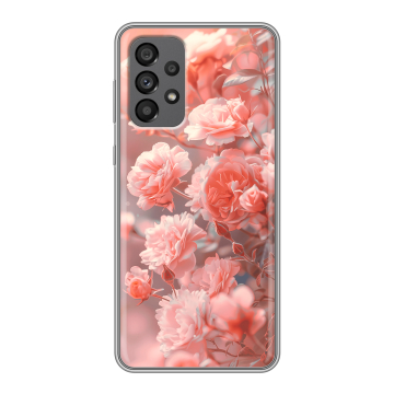 Силиконовый чехол на Samsung Galaxy A73 5G с принтом Розы цветы Силиконовый чехол на Samsung Galaxy A73 5G с принтом Розы цветы