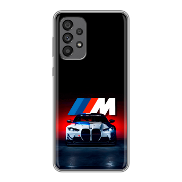 Силиконовый чехол на Samsung Galaxy A73 5G с принтом БМВ BMW Силиконовый чехол на Samsung Galaxy A73 5G с принтом БМВ BMW