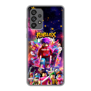 Силиконовый чехол на Samsung Galaxy A73 5G с принтом Roblox Роблокс Силиконовый чехол на Samsung Galaxy A73 5G с принтом Roblox Роблокс